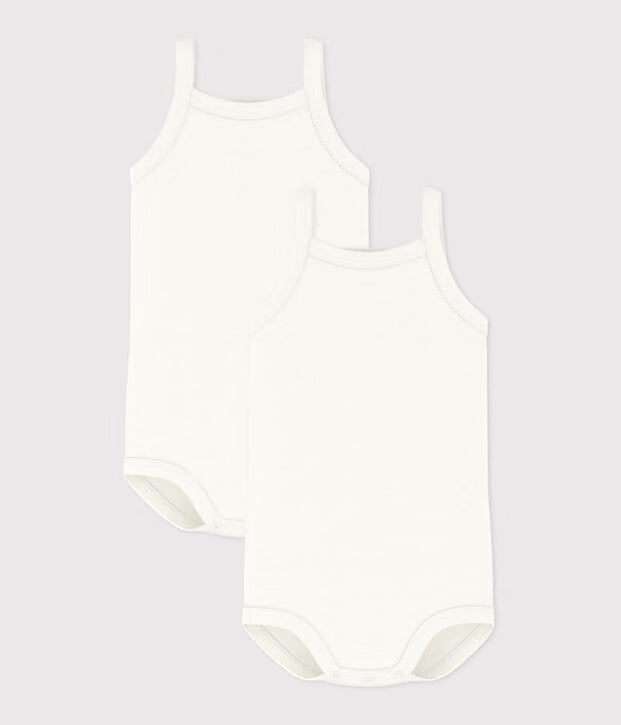 Lot de 2 bodies sans manches