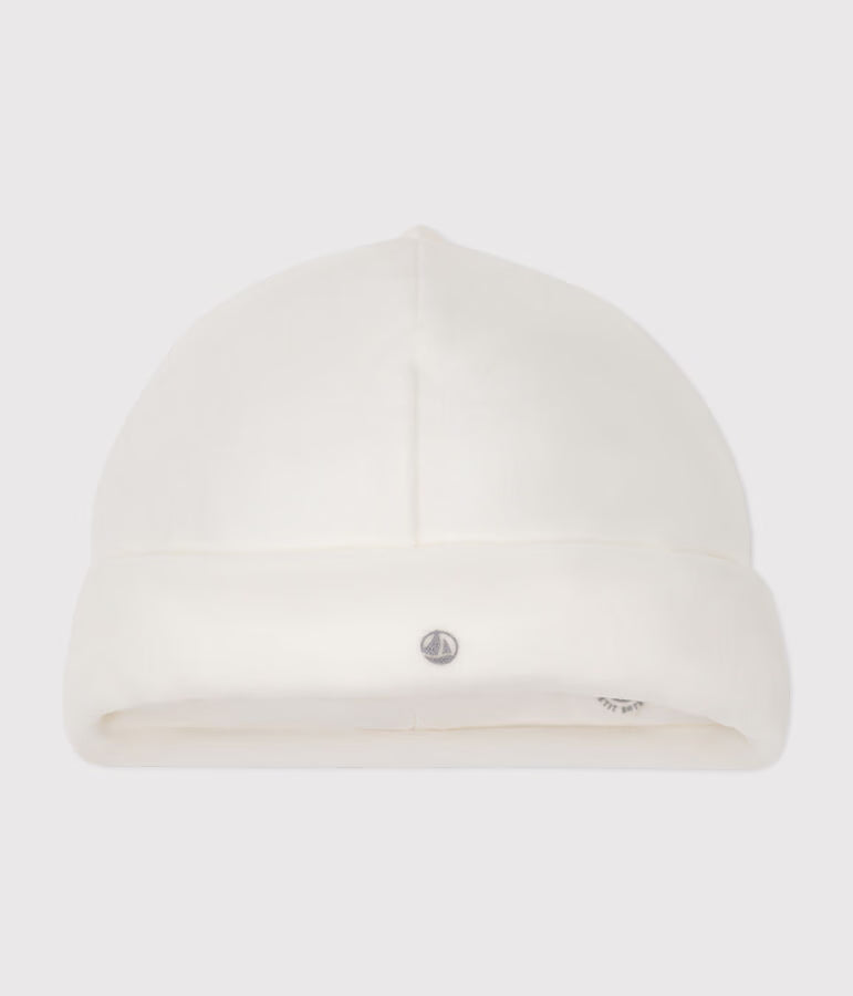 Bonnet naissance en velours