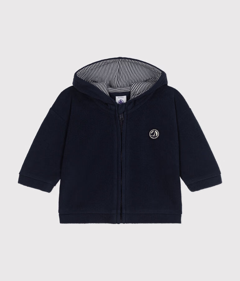 Sweatshirt polaire à capuche