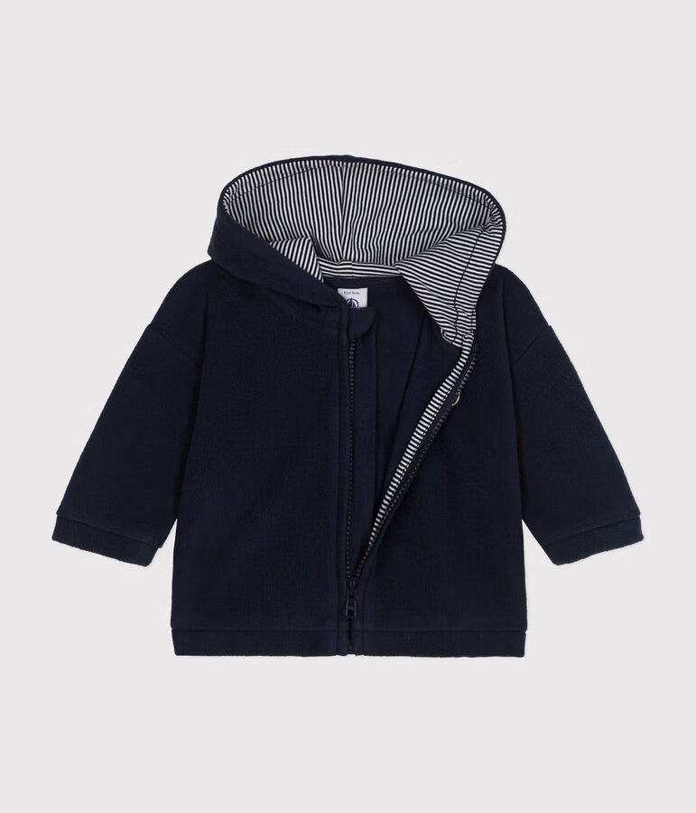 Sweatshirt polaire à capuche