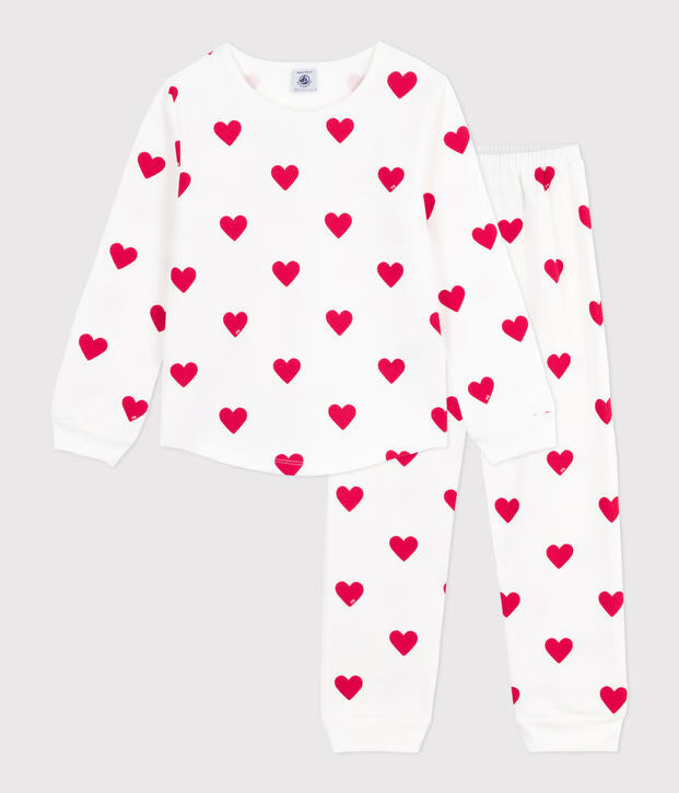 Pyjama 2 pièces en molleton