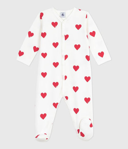 Pyjama bébé en molleton imprimé
