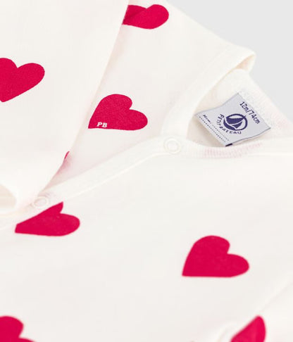 Pyjama bébé en molleton imprimé