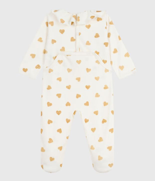 Pyjama velours avec motif