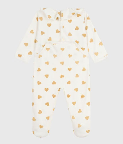 Pyjama velours avec motif
