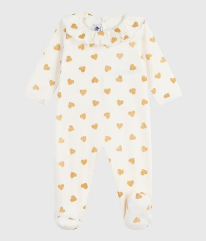 Pyjama velours avec motif