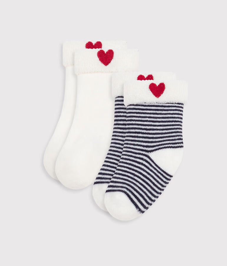 Lot 2 paires de chaussettes naissance