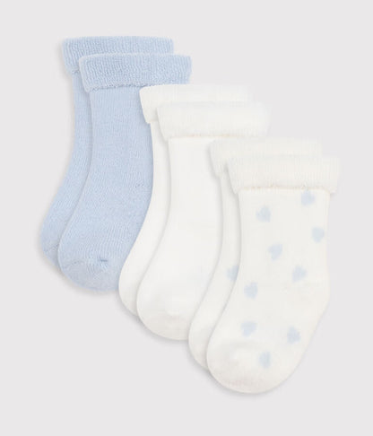 Lot de 3 paires de chaussettes naissance