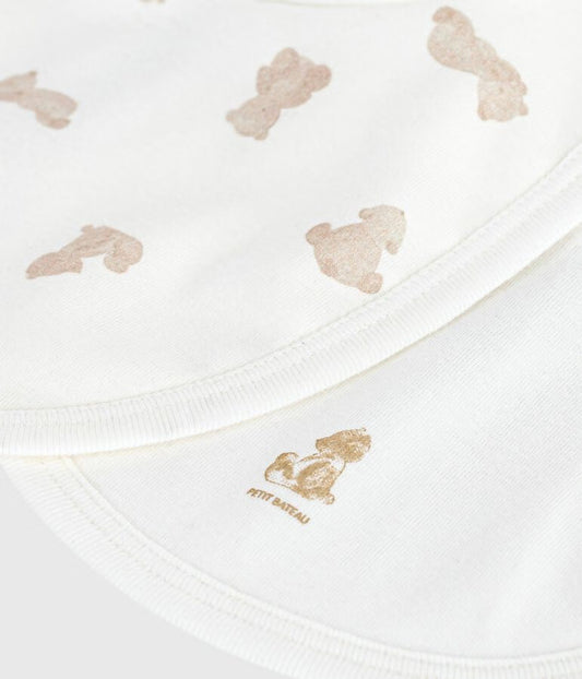 Lot de bavoirs bébé en coton