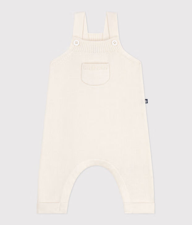 Salopette laine et coton