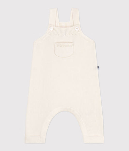Salopette laine et coton