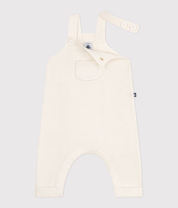 Salopette laine et coton