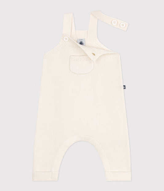 Salopette laine et coton