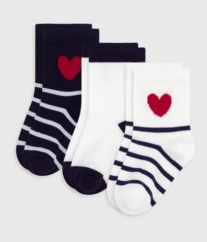 Lot de 3 paires de chaussettes bébé