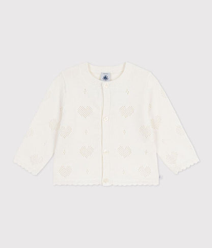 Cardigan coeurs