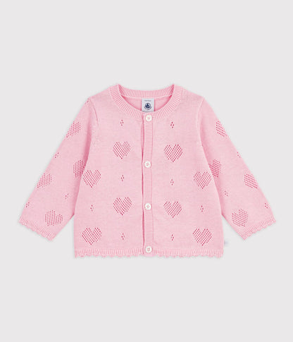 Cardigan coeurs