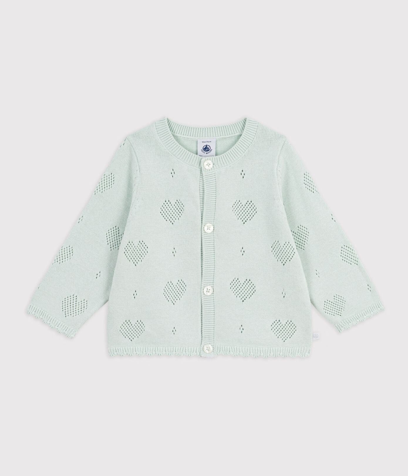 Cardigan coeurs