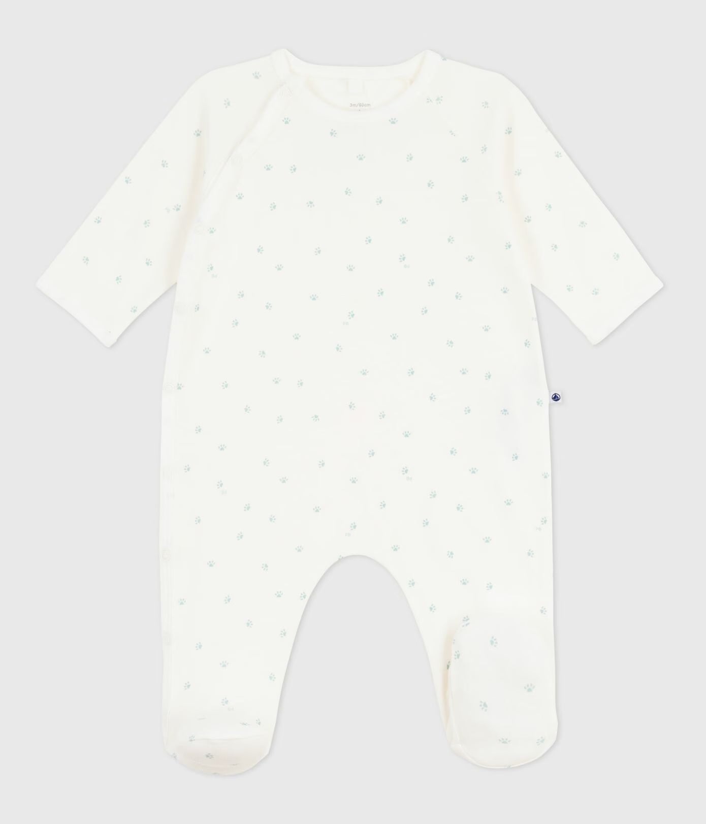 Pyjama bébé en coton imprimé