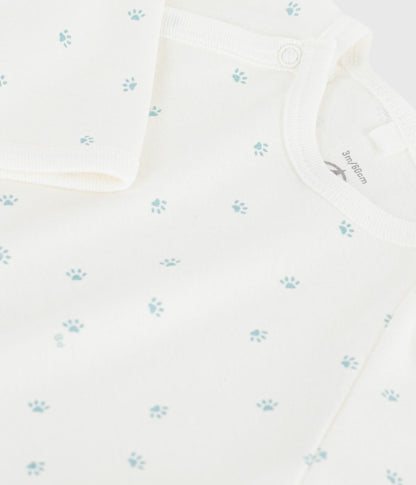 Pyjama bébé en coton imprimé