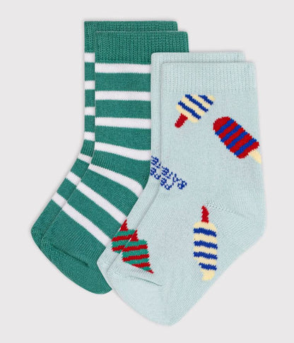 Lot de 2 paires de chaussettes