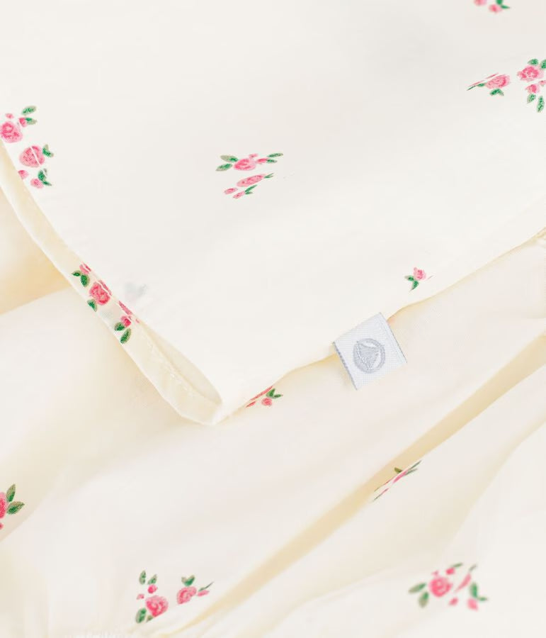 Robe bébé en coton avec son bloomer