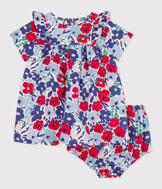 Robe manches courtes et son bloomer