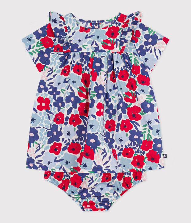 Robe manches courtes et son bloomer