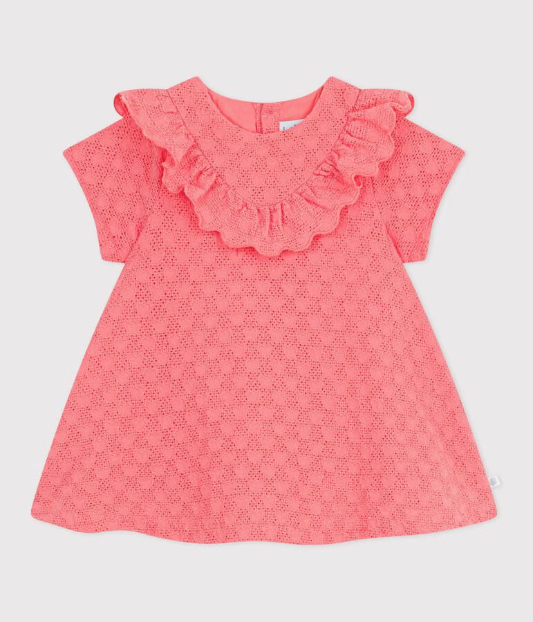 Robe en broderie anglaise