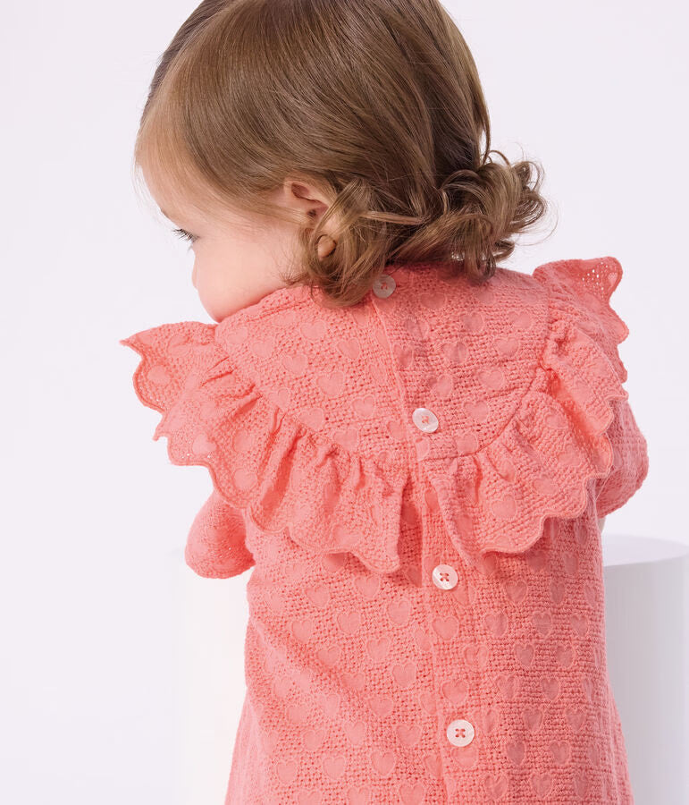 Robe en broderie anglaise