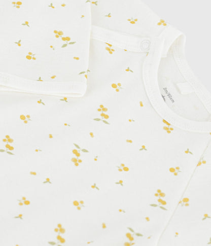 Pyjama bébé en coton imprimé