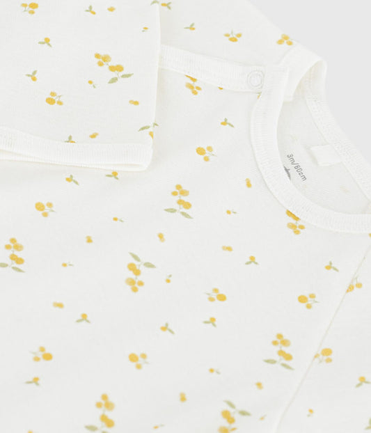 Pyjama bébé en coton imprimé