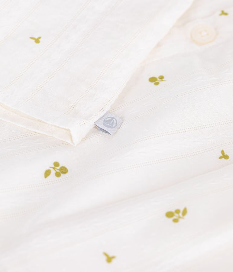 Blouse bébé en coton sans manches en coton