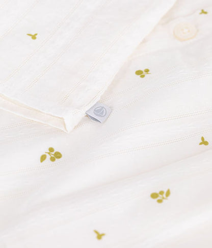 Blouse bébé en coton sans manches en coton
