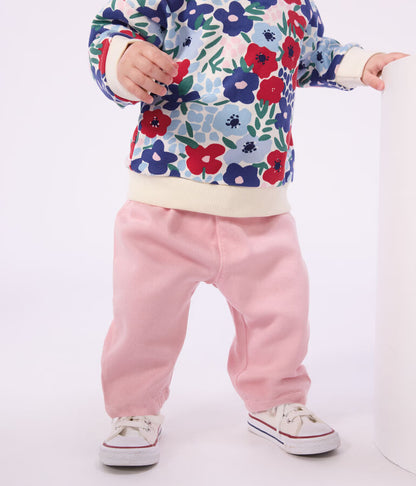 Pantalon en coton uni