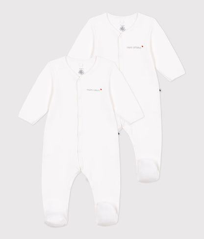 Lot de pyjamas bébé en velours