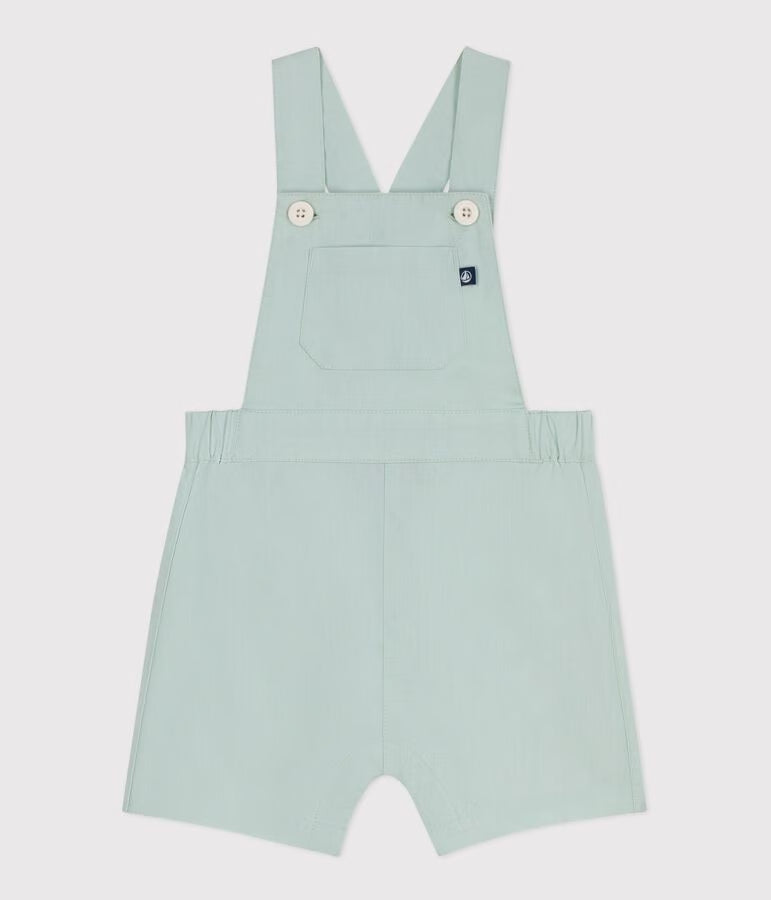 Salopette bébé en coton/lin