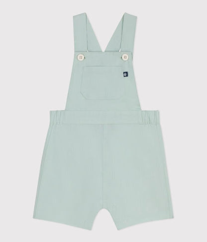 Salopette bébé en coton/lin
