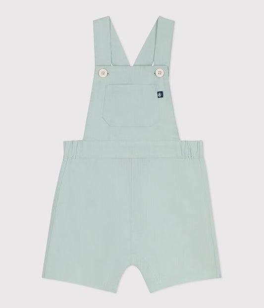 Salopette bébé en coton/lin
