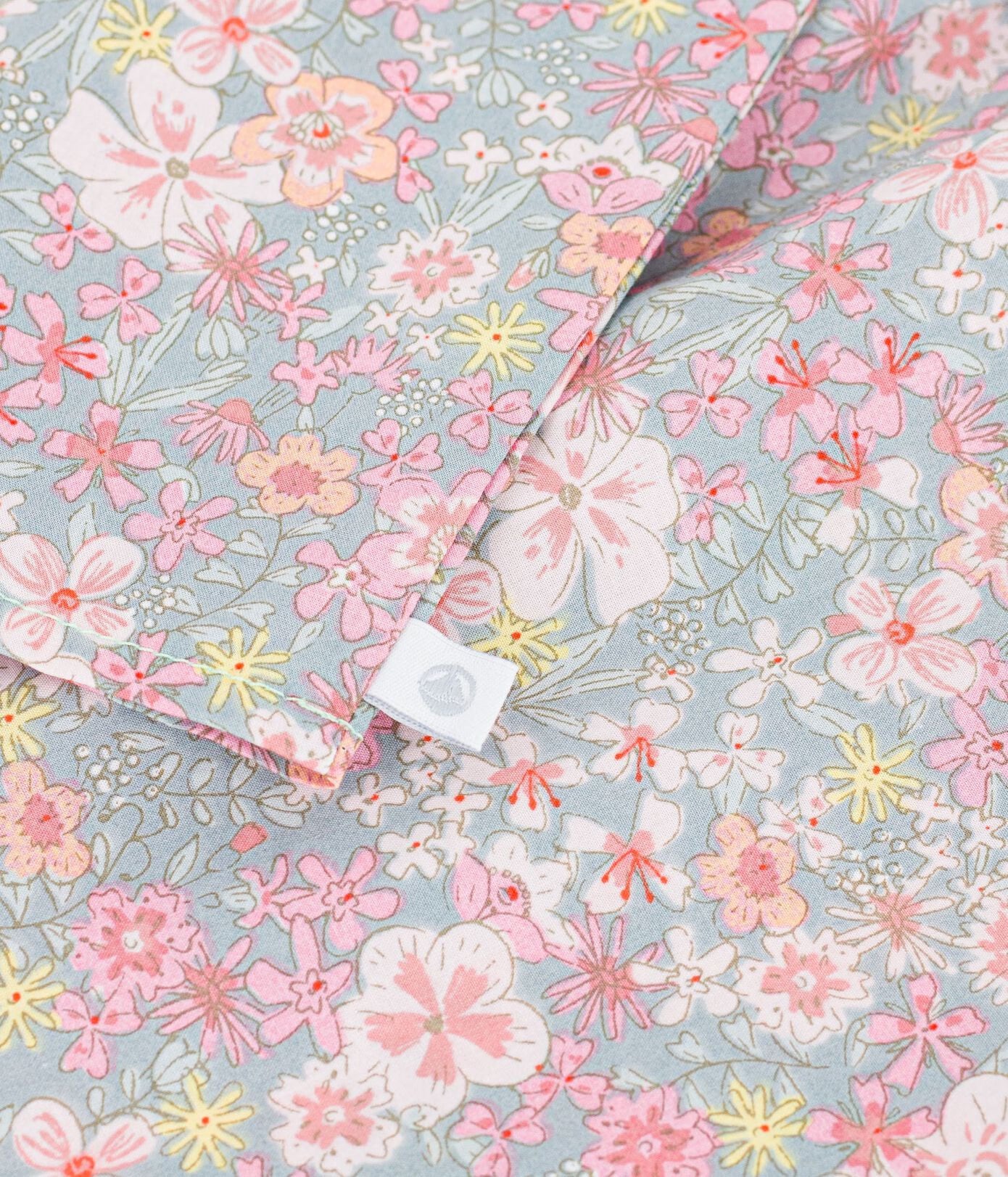 Blouse bébé en coton manches courtes