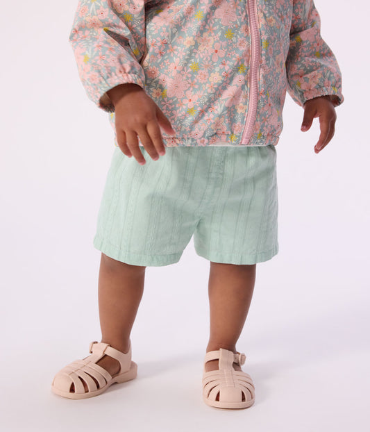 Short bébé en coton