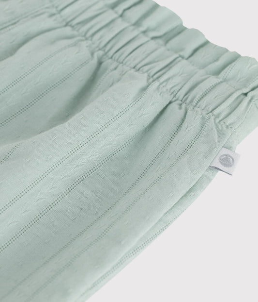 Short bébé en coton