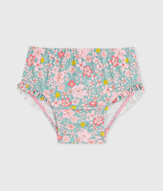 Culotte de bain bébé à volants