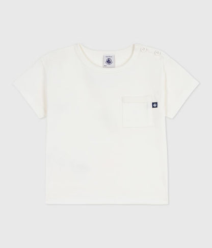 Tee-shirt bébé en coton manches courtes