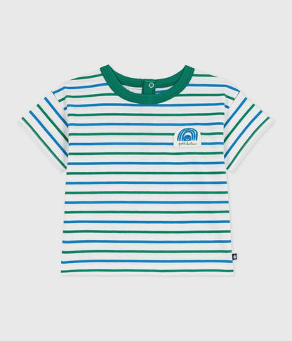 Tee-shirt bébé en coton manches courtes