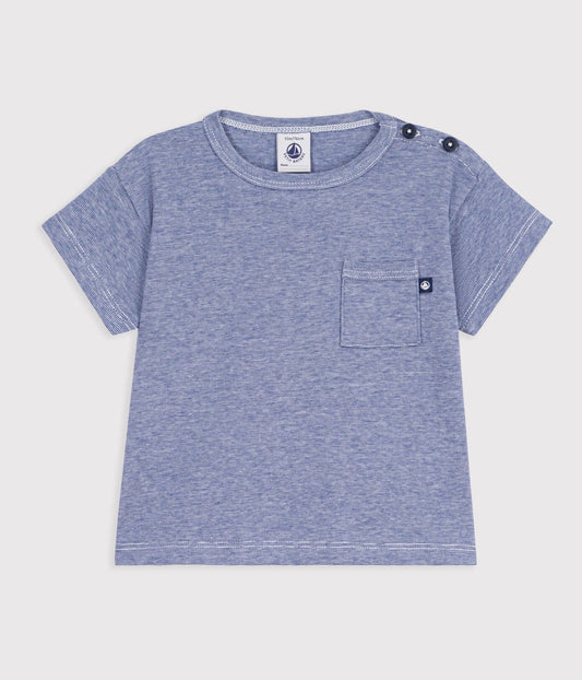 Tee-shirt bébé en coton manches courtes