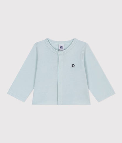 Cardigan en coton uni - Petit Bateau
