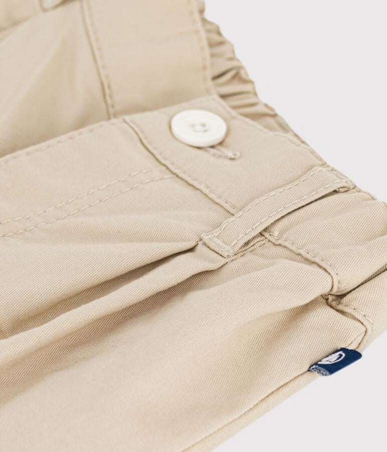 Pantalon bébé en serge uni