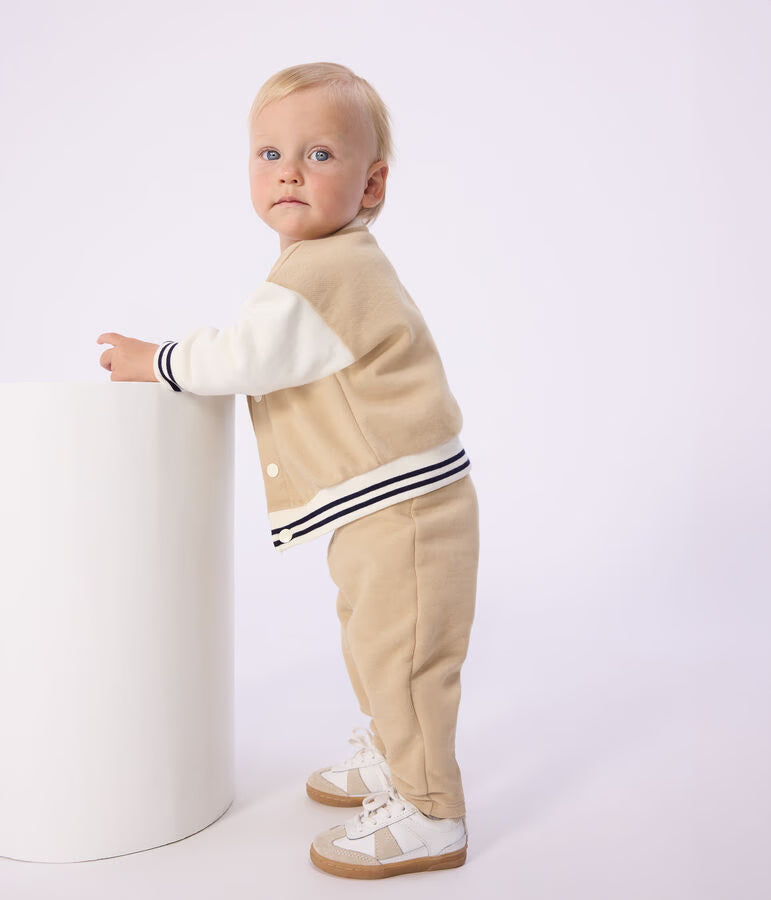 Pantalon de jogging bébé en coton uni