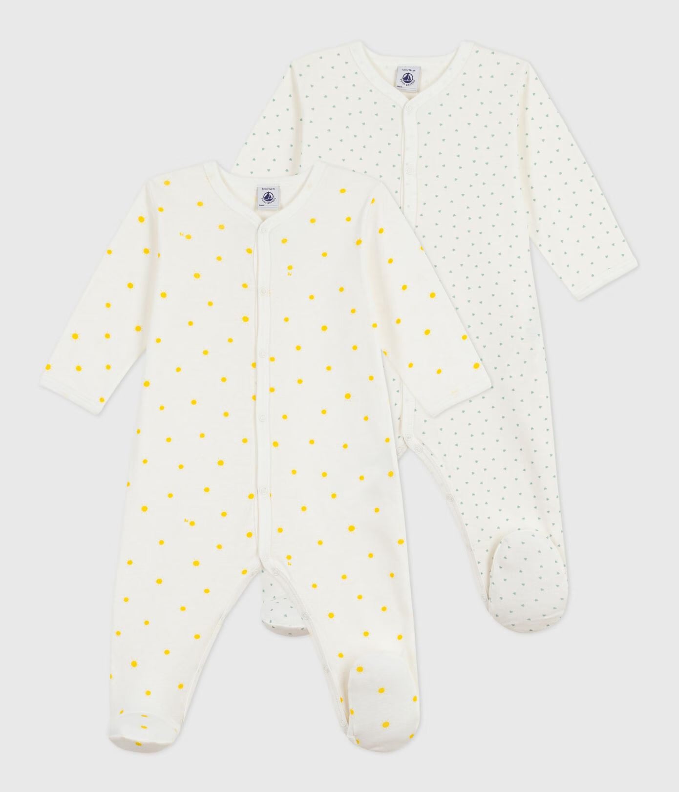 Lot de 2 pyjamas en coton