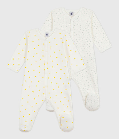 Lot de 2 pyjamas en coton